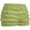 imageSOLY HUX Womens Ruffle Shorts Y2k Lace Lolita Bloomers Elastic Waist Frill Bottoms Micro BoyshortsPlain Light Green