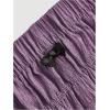 imageSOLY HUX Womens Ruffle Shorts Y2k Lace Lolita Bloomers Elastic Waist Frill Bottoms Micro BoyshortsPlain Purple