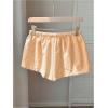 imageSOLY HUX Womens Striped Print Drawstring Waist Shorts Wide Leg Summer Beach Mini ShortsYellow Striped