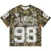 imageSOLY HUX Boys Camo T Shirt Number Graphic Tees Short Sleeve Crew Neck Vintage Y2k Jersey Summer TopsMulticoloured Camo