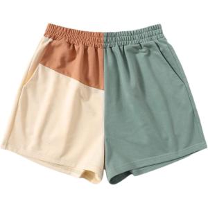 imageSOLY HUX Summer Athletic Shorts for Women Casual Running Elastic Waist Sweat ShortsMulticoloured
