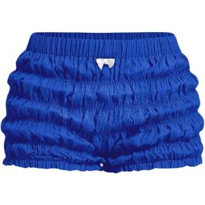 imageSOLY HUX Womens Ruffle Shorts Y2k Lace Lolita Bloomers Elastic Waist Frill Bottoms Micro BoyshortsRoyal Blue
