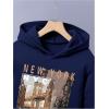 imageSOLY HUX Boys 2 Piece Sweatsuits Outfits Letter Graphic Long Sleeve Hoodies Sweatshirt and Sweatpants SetRoyal Blue Letter