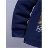 imageSOLY HUX Boys 2 Piece Sweatsuits Outfits Letter Graphic Long Sleeve Hoodies Sweatshirt and Sweatpants SetRoyal Blue Letter