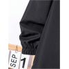 imageSOLY HUX Boys Clothes Quarter Zip Pullover Hoodie and Jogger Pants Sports Fall Outfits 2 Piece SetPlain Black