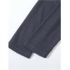 imageSOLY HUX Boys Crew Neck Long Sleeve T Shirt Contrast Binding Waffle Knit Tee TopsPure Grey