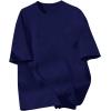 imageSOLY HUX Boys Graphic Tees Letter Print Short Sleeve T Shirt Crew Neck Casual Summer Tops StreetwearDark Blue Letter
