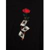 imageSOLY HUX Boys Graphic Tees Short Sleeve Round Neck T Shirts Summer Trendy Tops ClothesBlack Flower