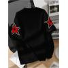 imageSOLY HUX Boys Jersey Shirt Number Graphic Tees Short Sleeve Crew Neck Vintage T Shirts Summer Tops StreetwearBlack Letter