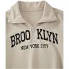 imageSOLY HUX Boys Letter Graphic Sweatshirt Half Zip Long Sleeve Collared Pullover Fall TopsApricot Letter