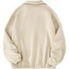 imageSOLY HUX Boys Letter Graphic Sweatshirt Half Zip Long Sleeve Collared Pullover Fall TopsApricot Letter