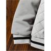 imageSOLY HUX Boys Letter Graphic Varsity Jacket Button Down Long Sleeve Outerwear CoatsGrey Letter