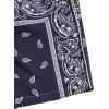 imageSOLY HUX Boys Summer Boho Paisley Print Drawstring High Waisted ShortsNavy Blue Paisley