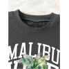 imageSOLY HUX Boys Summer Clothes Tropical Short Sleeve T Shirt and Shorts 2 Piece Set Vacation OutfitDark Grey