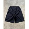 imageSOLY HUX Boys Summer Shorts Graphic Print Elastic High Waisted Casual ShortsBlack Cross