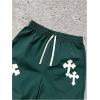 imageSOLY HUX Boys Summer Shorts Graphic Print Elastic High Waisted Casual ShortsDark Green Cross