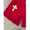 imageSOLY HUX Boys Summer Shorts Graphic Print Elastic High Waisted Casual ShortsRed Cross
