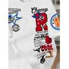 imageSOLY HUX Boys Summer Tops Letter Graphic Short Sleeve Shirts Crew Neck Loose Tee ShirtWhite Graphic