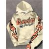 imageSOLY HUX Boys Sweatsuits Graphic Hoodies and Flared Pants Two Piece Outfits Street Clothing SetBeige Graphic