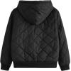 imageSOLY HUX Boys Zip Up Hooded Teddy Jacket Fleece Lined Autumn Winter OuterwearPlain Black