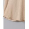 imageSOLY HUX Toddler Boys Round Neck Tee 3 Piece Solid Short Sleeve T Shirts Summer TopsBlack Beige Brown