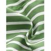 imageSOLY HUX Toddler Boys Striped Shorts Elastic Waist Straight Leg Casual Summer Track ShortsLime Green Striped