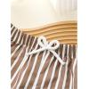 imageSOLY HUX Toddler Boys Striped Shorts Elastic Waist Straight Leg Casual Summer Track ShortsMulticoloured Striped
