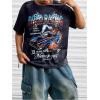 imageSOLY HUX Toddler Boys Tops Graphic Racing Short Sleeve Crew Neck Tee Shirts Streetwear Summer ClothesBlack Graphic