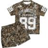 imageSOLY HUX Boys Clothing Set 2 Piece Camo Graphic Short Sleeve T Shirt and Shorts StreetwearMulticolor