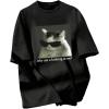 imageSOLY HUX Boys Graphic Tees Cute Cat Letter Print Short Sleeve T Shirt Crew Neck Casual Summer TopsBlack Cat