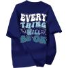 imageSOLY HUX Boys Graphic Tees Letter Print Short Sleeve T Shirt Crew Neck Casual Summer Tops StreetwearDark Blue Letter