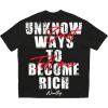 imageSOLY HUX Boys Letter Graphic T Shirts Streetwear Printed Short Sleeve Crew Neck Summer Tee TopBlack Graphic