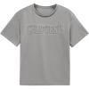 imageSOLY HUX Boys Letter Print T Shirts Short Sleeve Crew Neck Tops Summer Oversize TeesGrey Letter