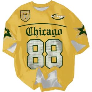 imageSOLY HUX Boys Jersey Shirt Number Graphic Tees Short Sleeve Crew Neck Vintage T Shirts Summer Tops StreetwearYellow Letter