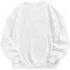imageSOLY HUX Girls Graphic Letter Print Sweatshirt Crewneck Long Sleeve Cute Drop Shoulder Pullover TopsWhite