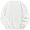 imageSOLY HUX Girls Graphic Letter Print Sweatshirt Crewneck Long Sleeve Cute Drop Shoulder Pullover TopsWhite Letter