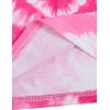 imageSOLY HUX Toddler Girls Tie Dye TShirt Cute Heart Graphic Tee Shirts Casual Summer Short Sleeve TopsHot Pink