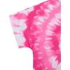 imageSOLY HUX Toddler Girls Tie Dye TShirt Cute Heart Graphic Tee Shirts Casual Summer Short Sleeve TopsHot Pink