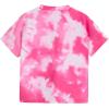imageSOLY HUX Toddler Girls Tie Dye TShirt Cute Heart Graphic Tee Shirts Casual Summer Short Sleeve TopsHot Pink