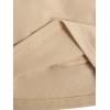 imageSOLY HUX Girls 3 Packs Sweat Shorts Elastic Waist Casual Summer SweatShorts Teen ApparelBlack Beige Browm