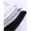imageSOLY HUX Girls 3 Packs Sweat Shorts Elastic Waist Casual Summer SweatShorts Teen ApparelBlack Grey White