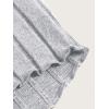 imageSOLY HUX Girls Long Sleeve Cute Crop Tops Sweetheart Neck Asymmetrical Tight T Shirts Fitted TeesPure Light Grey