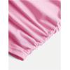imageSOLY HUX Girls Short Sleeve Crew Neck Slim Fitted Basic TShirts Summer Tops with Hair TiesLight Pink