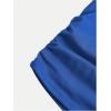 imageSOLY HUX Girls Short Sleeve Crew Neck Slim Fitted Basic TShirts Summer Tops with Hair TiesRoyal Blue