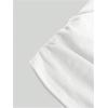 imageSOLY HUX Girls Short Sleeve Crew Neck Slim Fitted Basic TShirts Summer Tops with Hair TiesSolid White