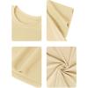 imageSOLY HUX Girls Short Sleeve Graphic Tees Crew Neck Beach Tops Casual Summer TShirtsBeige Letter