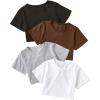 White Grey Brown Black