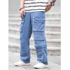 imageSOLY HUX Mens Cargo Jeans Y2k Grunge Hip Hop Wide Leg Baggy Denim Pants Streetwear with PocketsMedium Wash