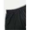 imageSOLY HUX Mens Cargo Shorts Drawstring Elastic Waist Summer Casual Shorts with PocketsPlain Black