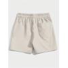 imageSOLY HUX Mens Casual Letter Print Drawstring Elastic Waist Athletic Workout Shorts with PocketApricot Letter